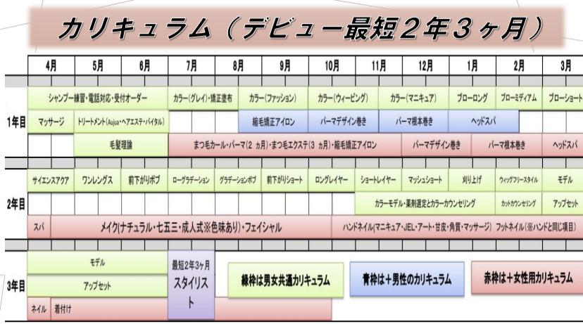 デビューまで最短2年3ヵ月。細かく丁寧に。