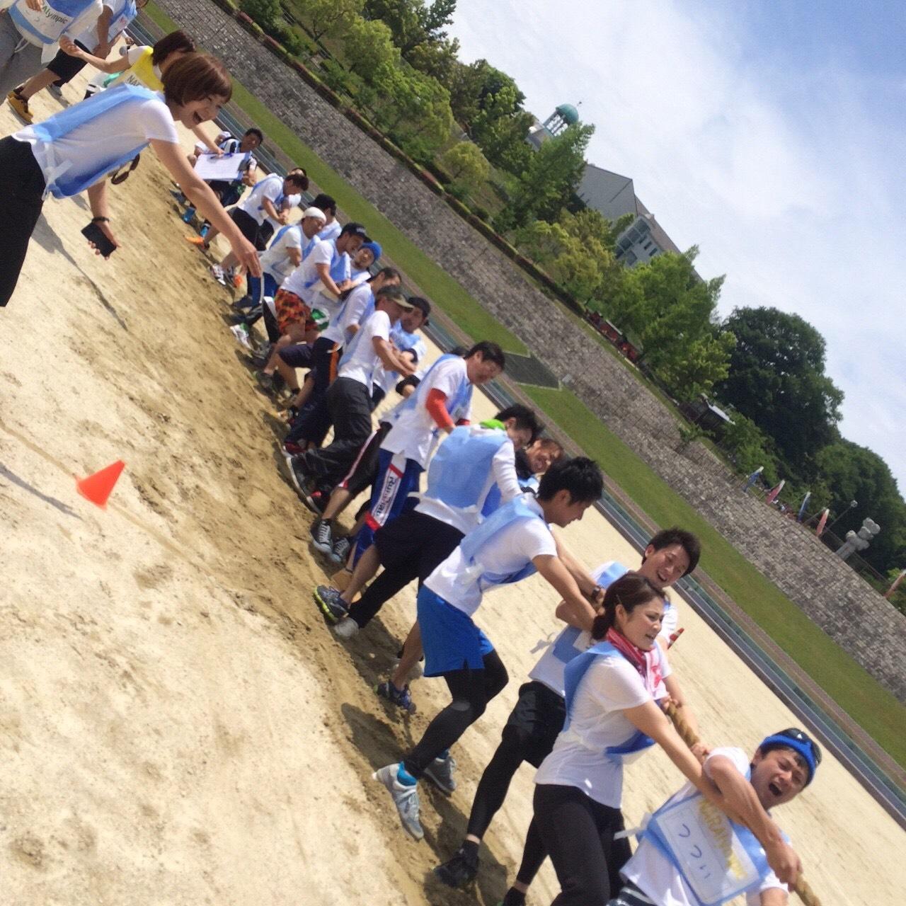 奈良の情報誌や飲食店など他業種企業とのガチンコ運動会〜