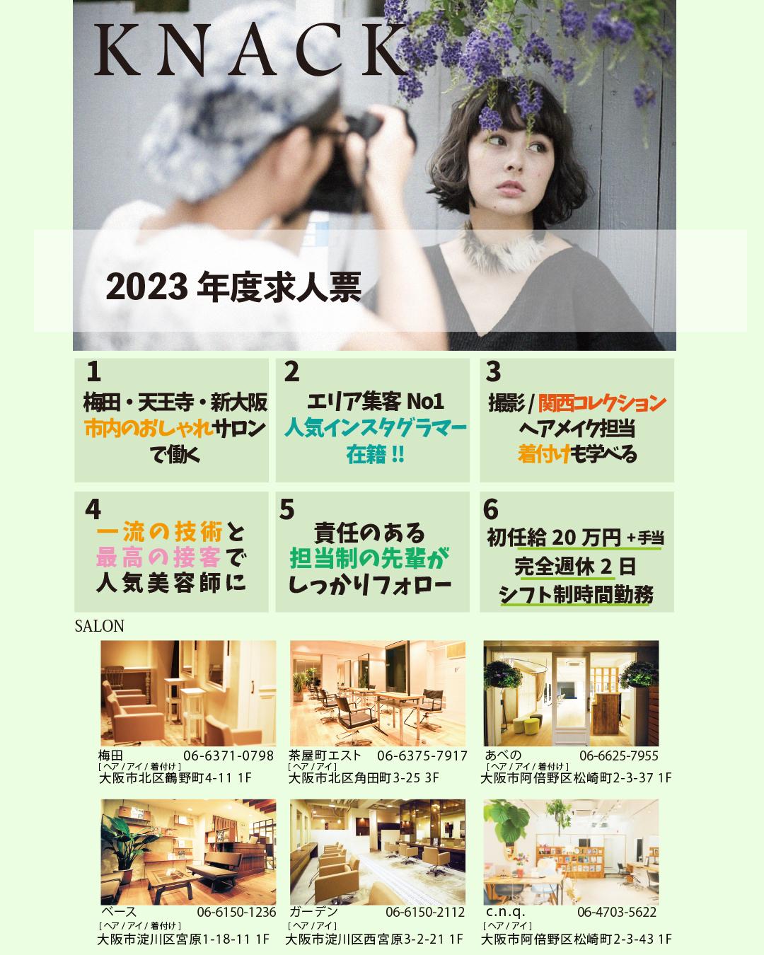 2023年求人概要