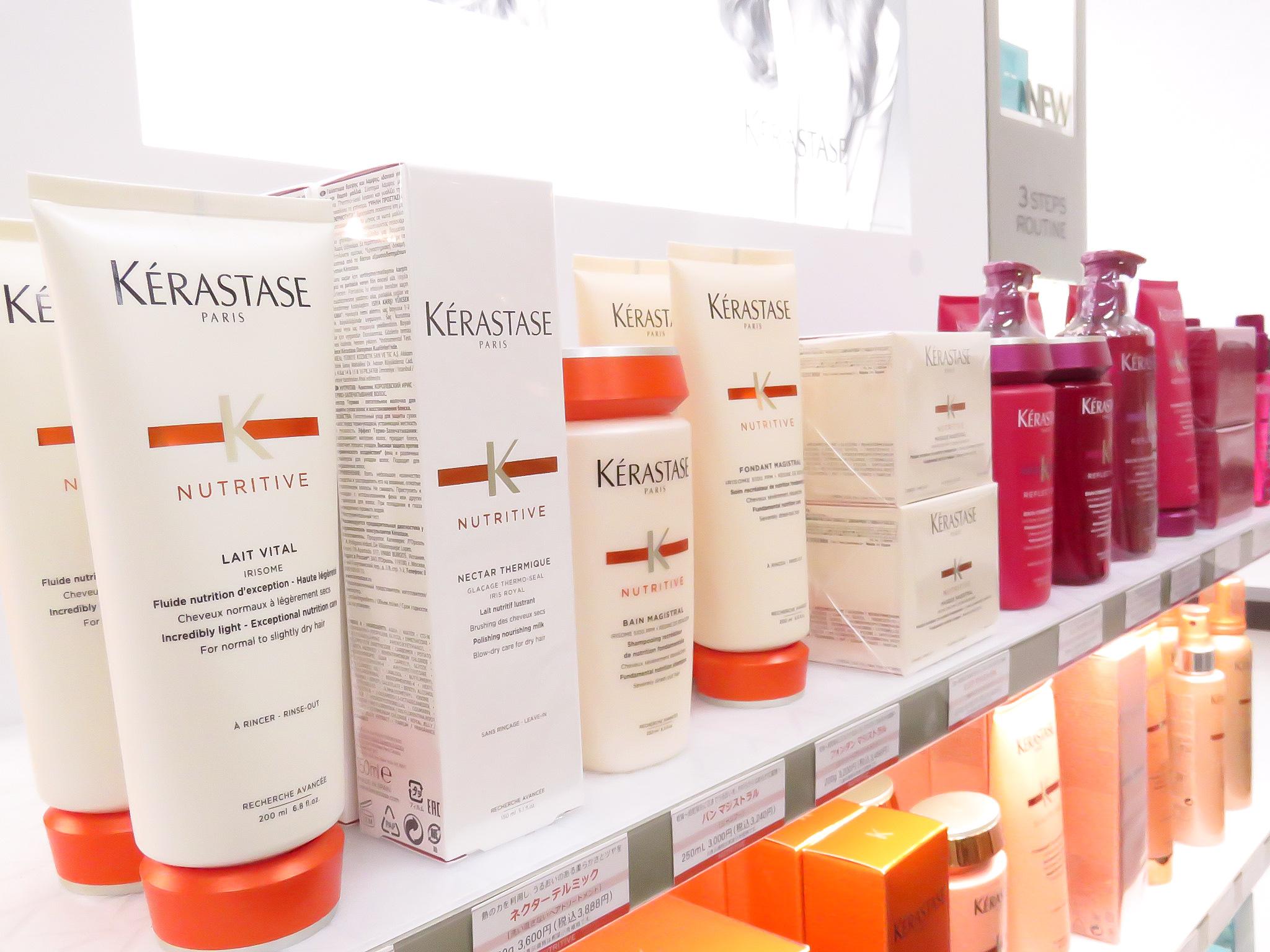 全国でも選ばれたサロンのみ取り扱いが可能なＫＥＲＡＳＴＡＳＥ。本場のパリの研修にもいけます！